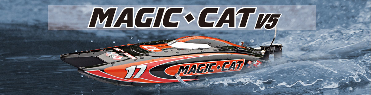 RC Speed Boat Joysway Magic Cat 8108