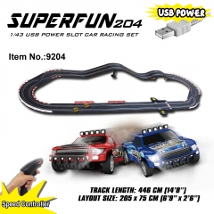 SuperFun 204 Slot Racing Set